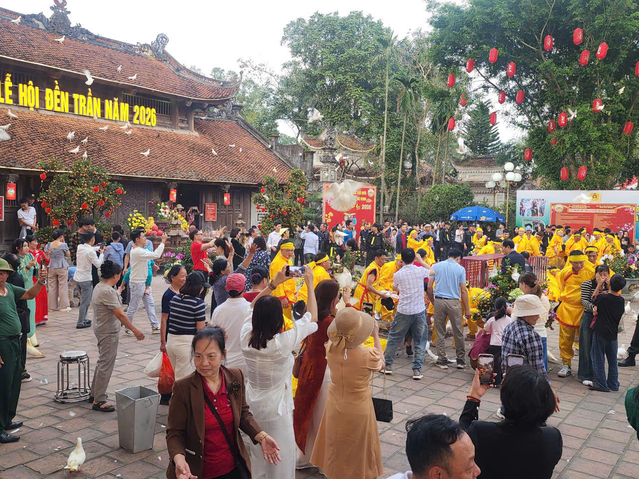 Bảo đảm an ninh, sẵn sàng cho lễ hội Đền Trần tại Hưng Yên