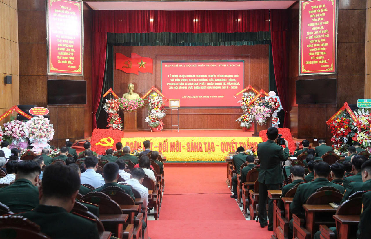 Quang cảnh buổi lễ