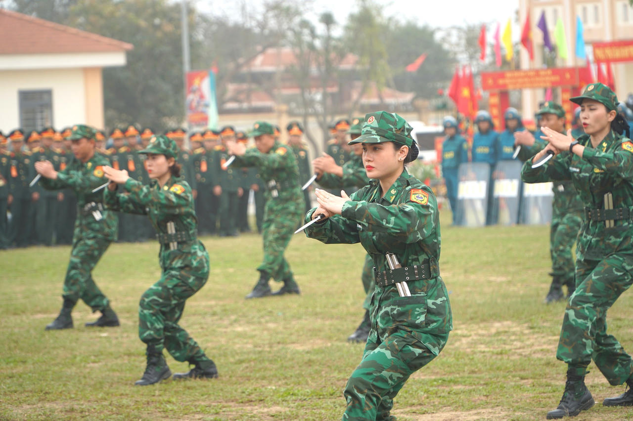 Lực lượng vũ trang tỉnh Nghệ An: Huấn luyện sát với nhiệm vụ, lấy thực hành là chính