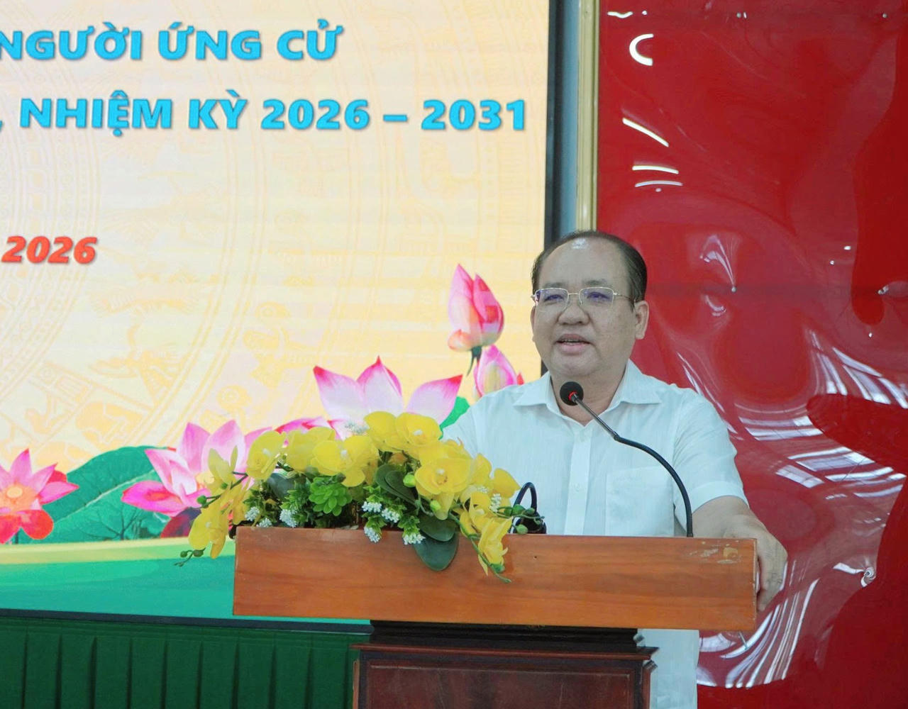 Ông Nguyễn Thanh Phong, Ủy viên Ban Thường vụ Tỉnh ủy, Phó Chủ tịch Thường trực UBND Tinh An Giang
