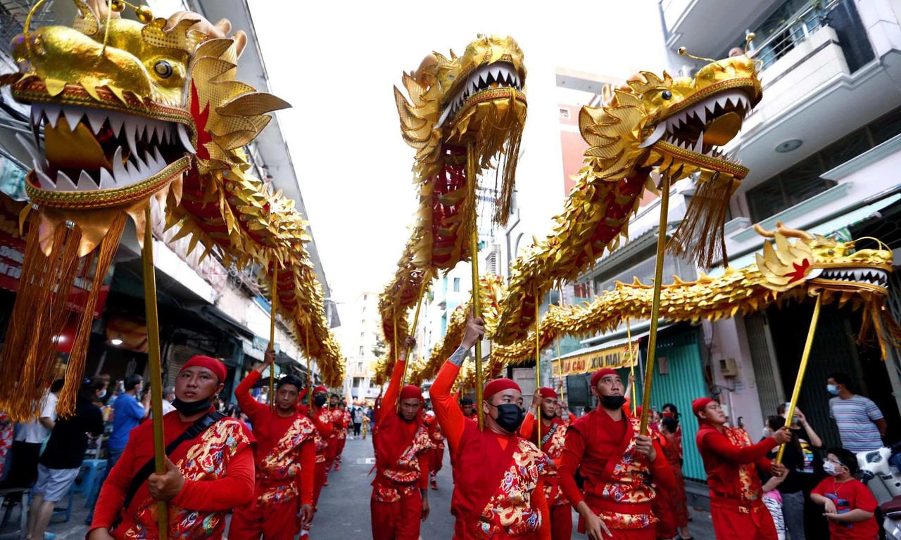 Không gian riêng biệt cho hoạt động lễ hội

