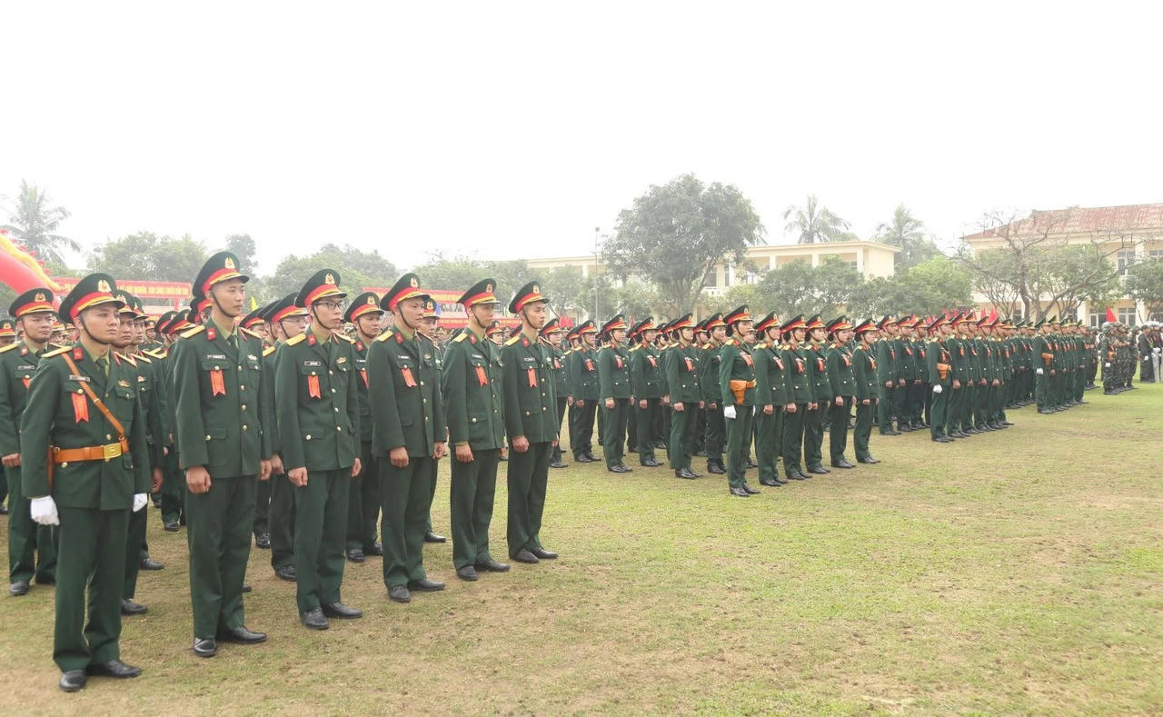 Quang cảnh buổi lễ.