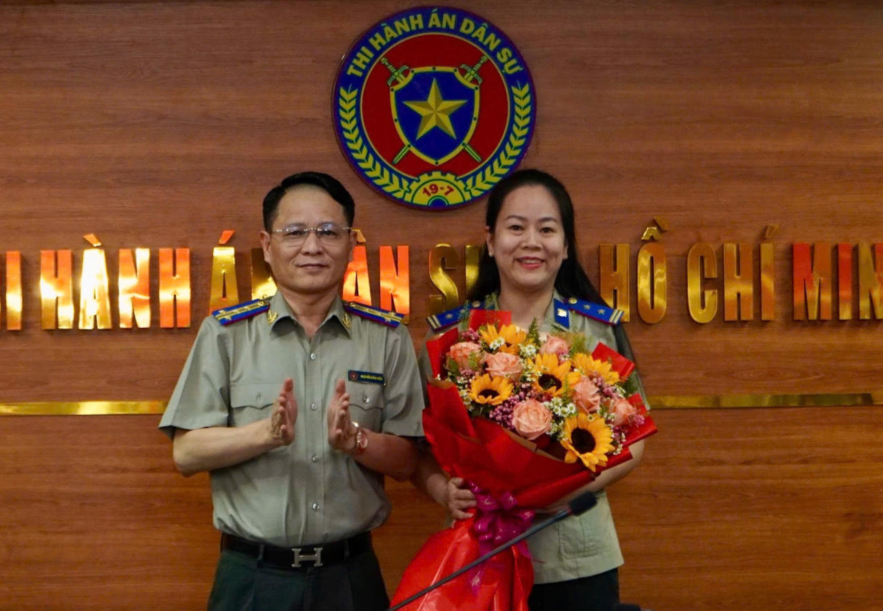 Thi hành án dân sự thành phố Hồ Chí Minh bổ nhiệm cán bộ