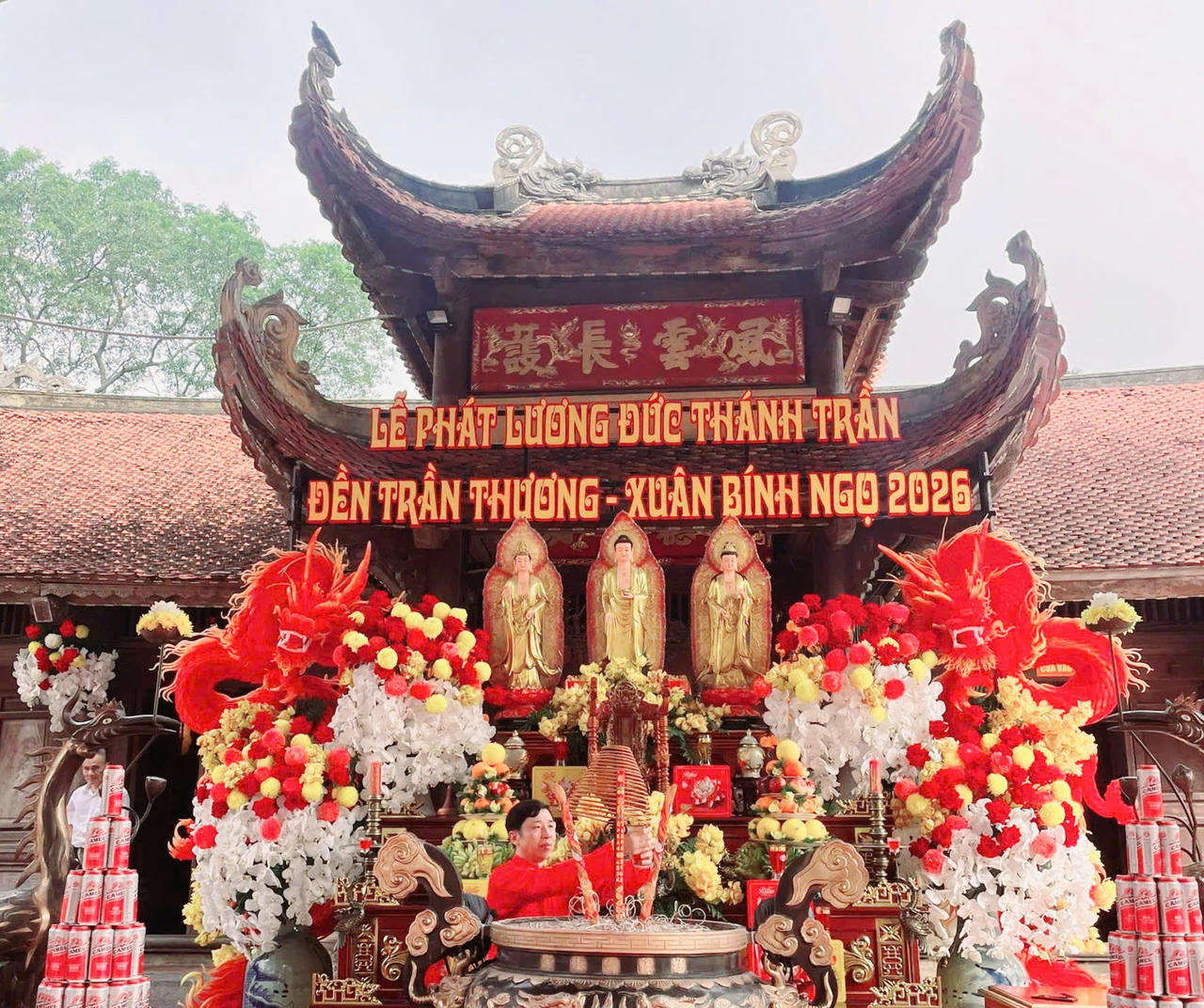 Đền Trần Thương – Không gian tôn kính lịch sử, di sản và đạo lý 'Uống nước nhớ nguồn'