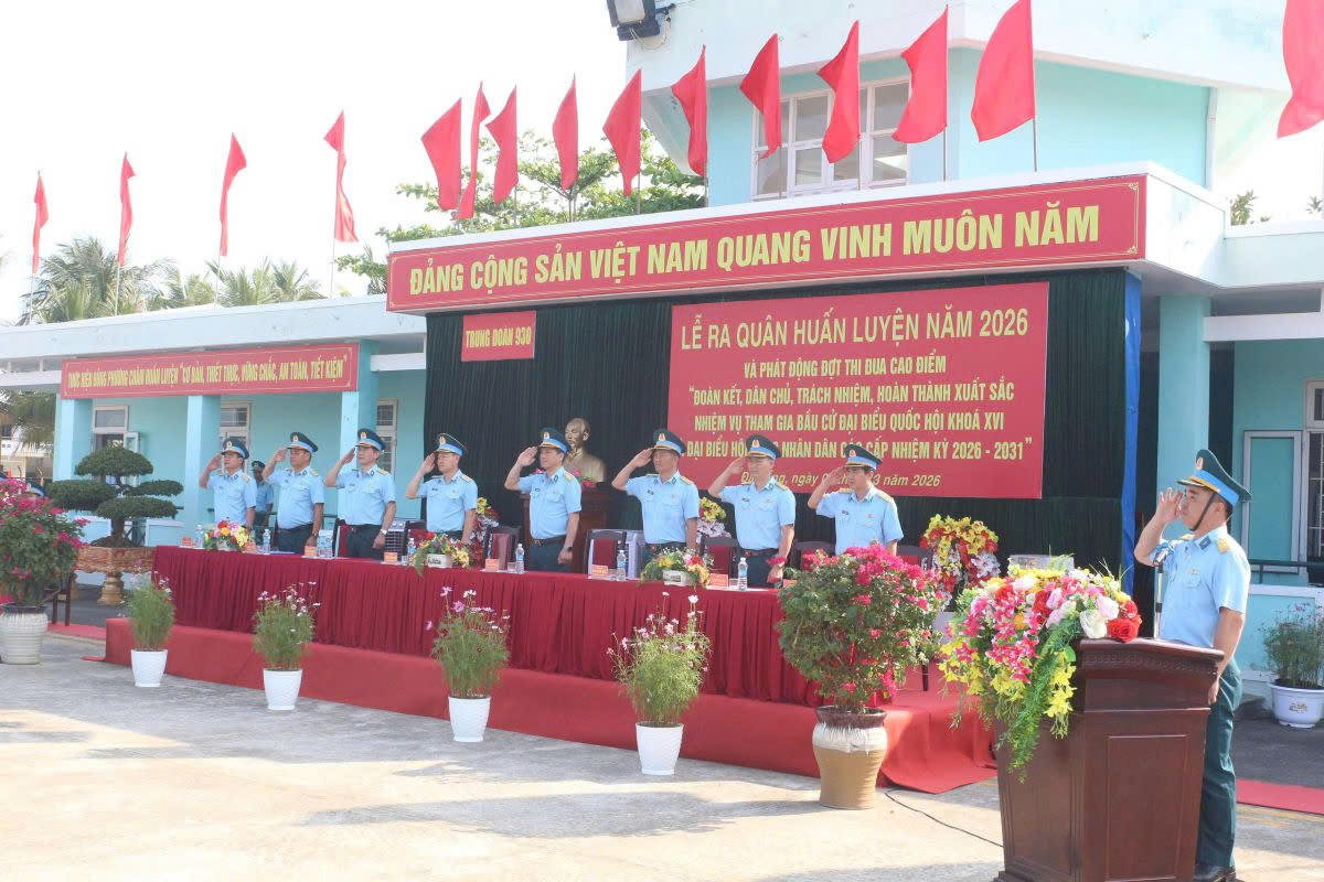  Trung đoàn 930, 917 ra quân huấn luyện năm 2026: Siết chặt kỷ luật, an toàn, hoàn thành mọi nhiệm vụ được giao