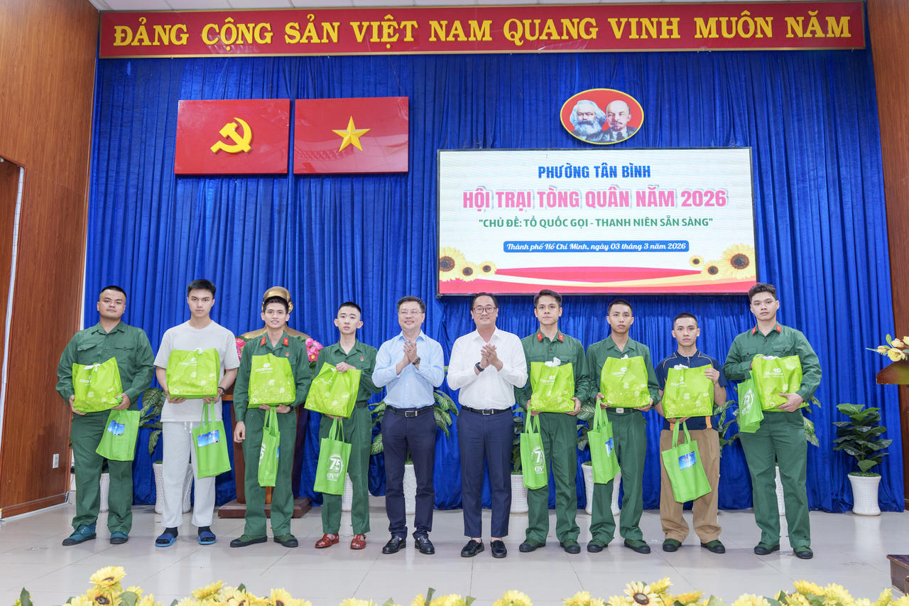 Saigon Co.op đồng hành cùng nhiều địa phương tại TP HCM trong mùa giao quân