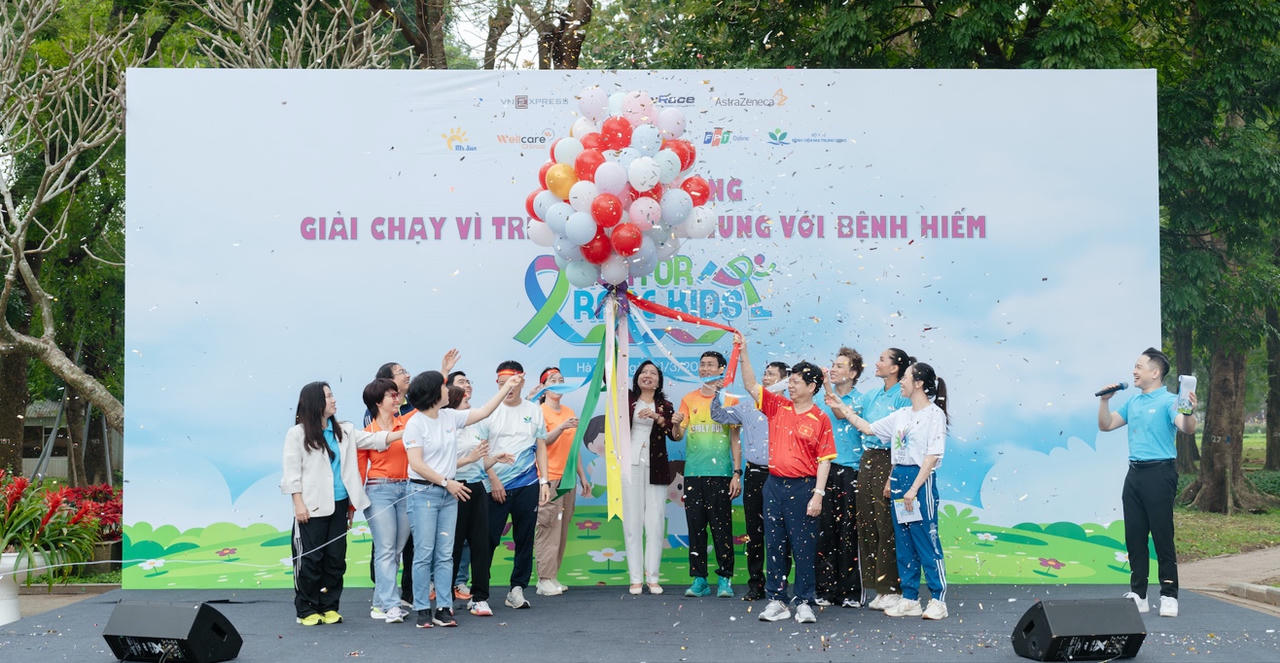 Lễ phát động chạy vì bệnh nhi bệnh hiếm