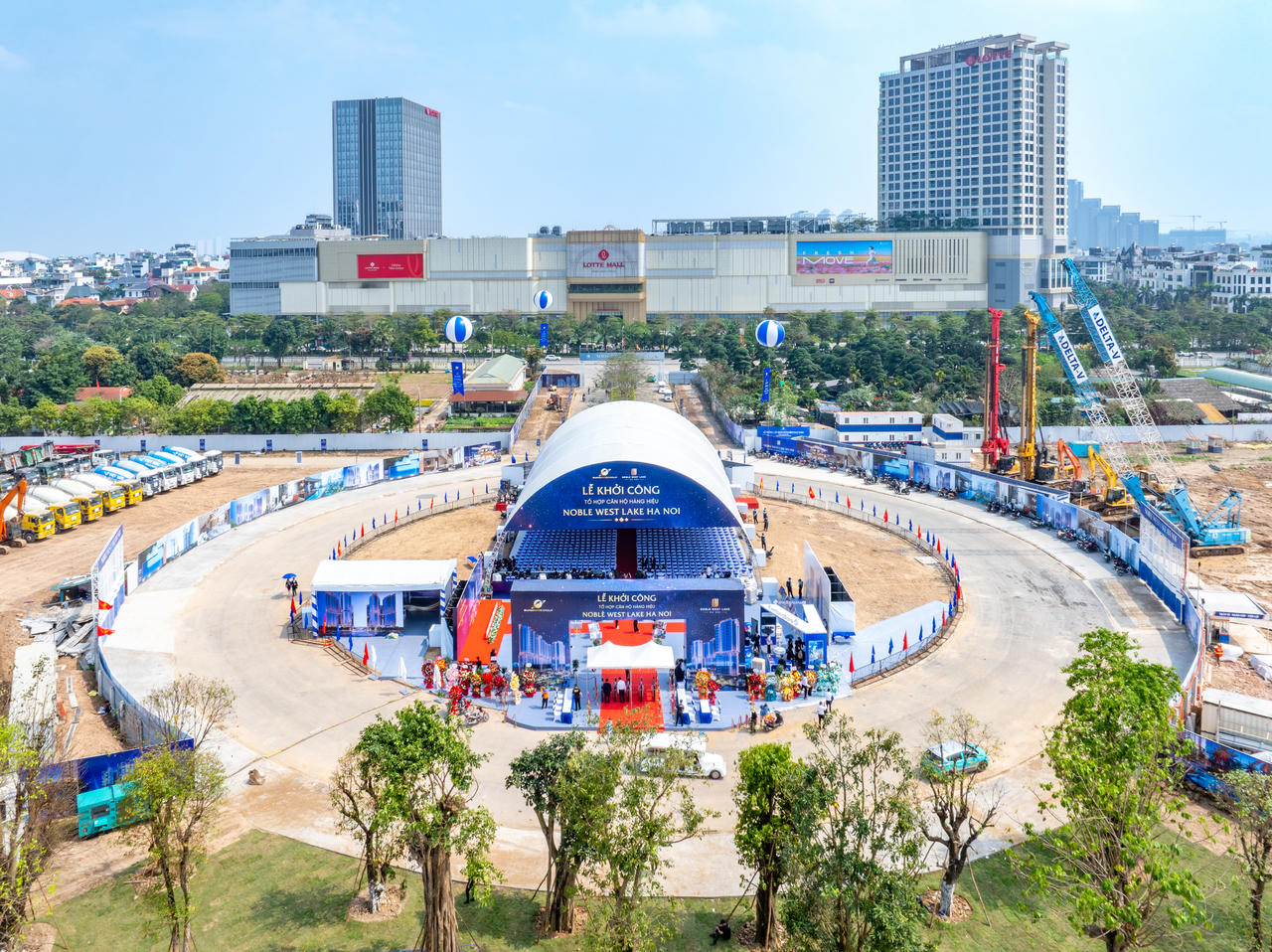 Sunshine Group chính thức khởi công Noble West Lake Ha Noi - tổ hợp căn hộ hàng hiệu số 1 Việt Nam