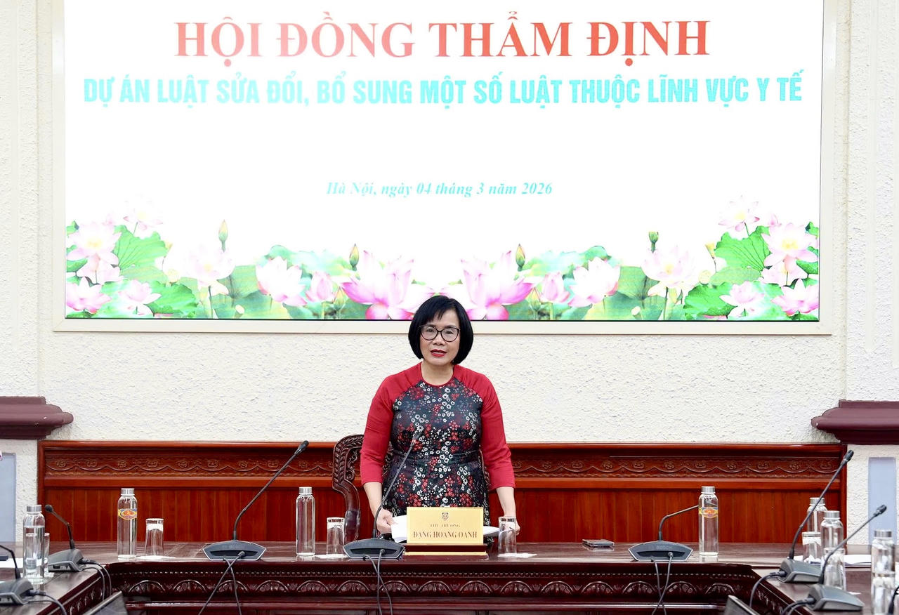 Thứ trưởng Đặng Hoàng Oanh phát biểu kết luận.