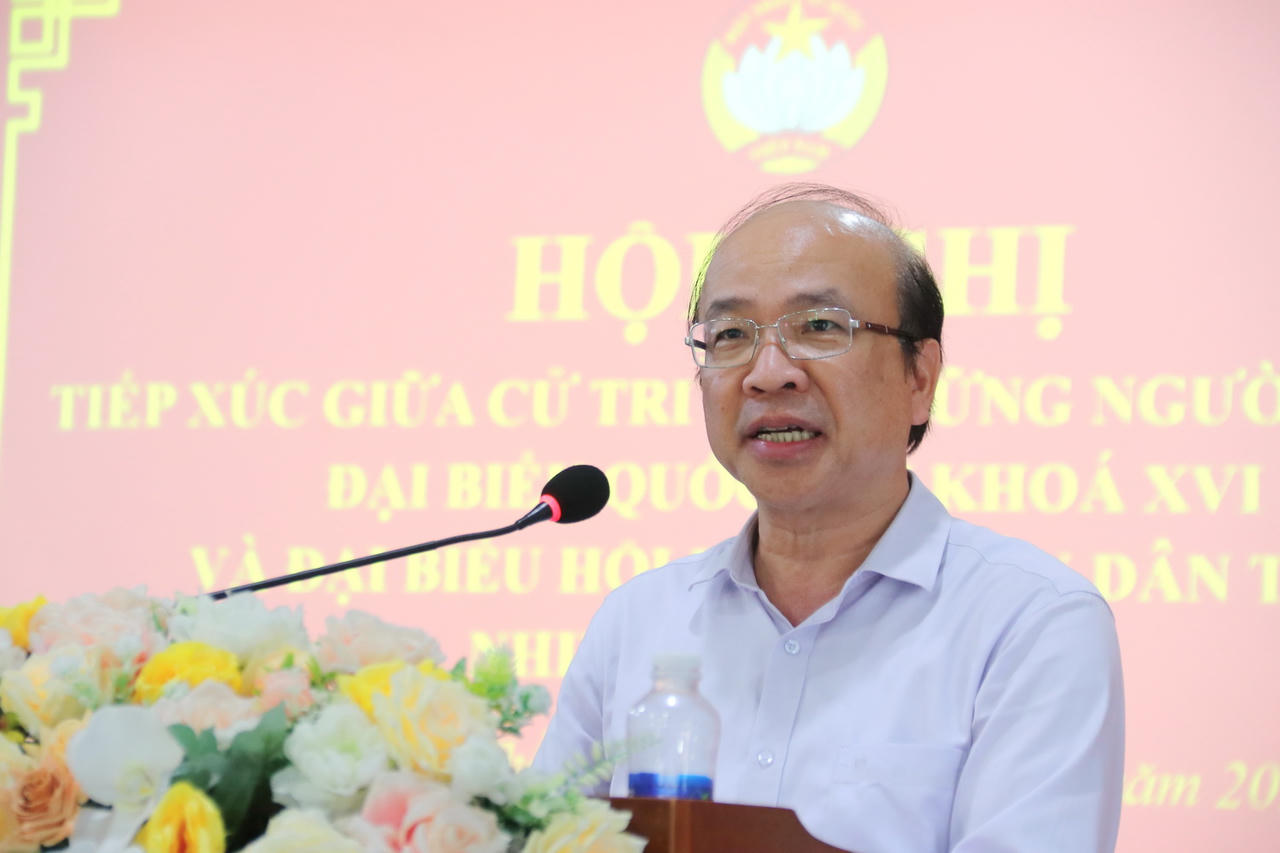 Sôi nổi Hội nghị tiếp xúc cử tri tại xã Lương Thế Trân: Kỳ vọng gửi gắm trước ngày bầu cử