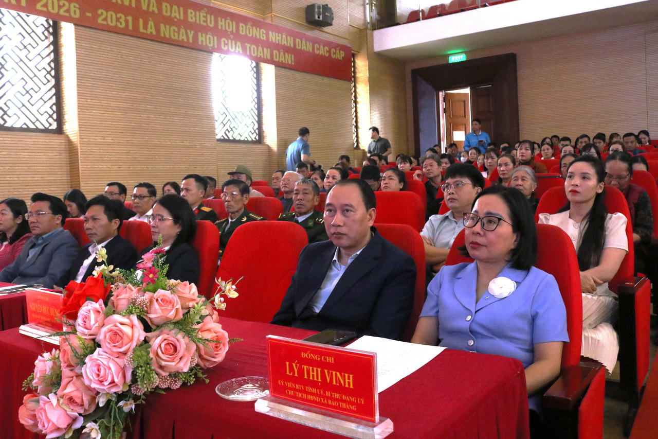 Lào Cai: Cử tri gửi gắm nhiều kiến nghị sát thực tiễn tại hội nghị tiếp xúc ứng cử viên Quốc hội