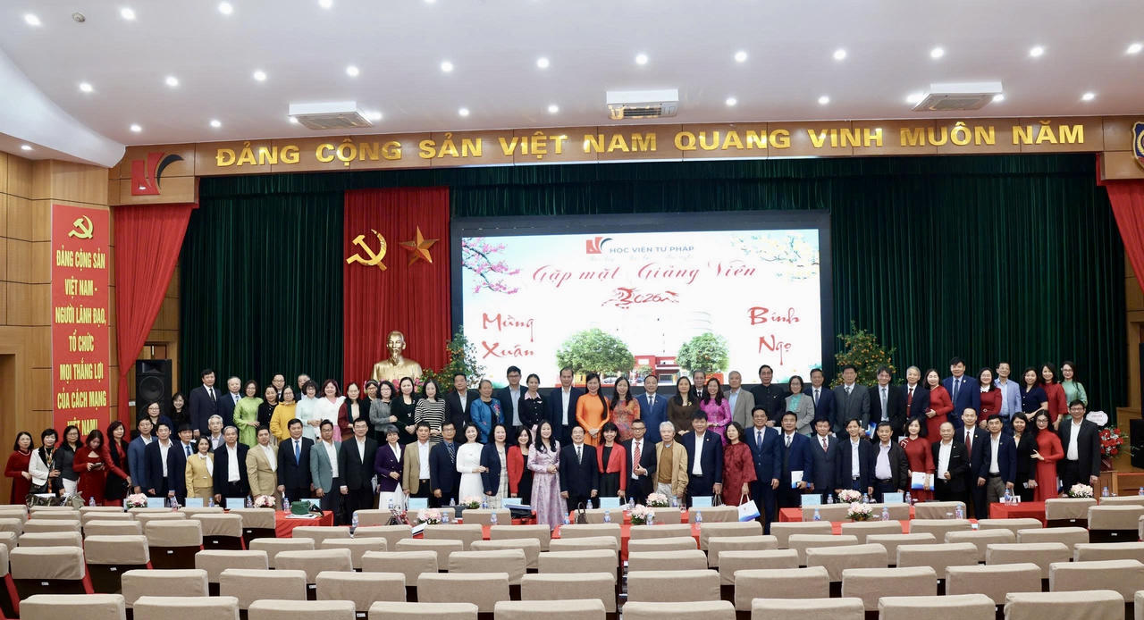 Học viện Tư pháp gặp mặt giảng viên nhân dịp Xuân Bính ngọ 2026