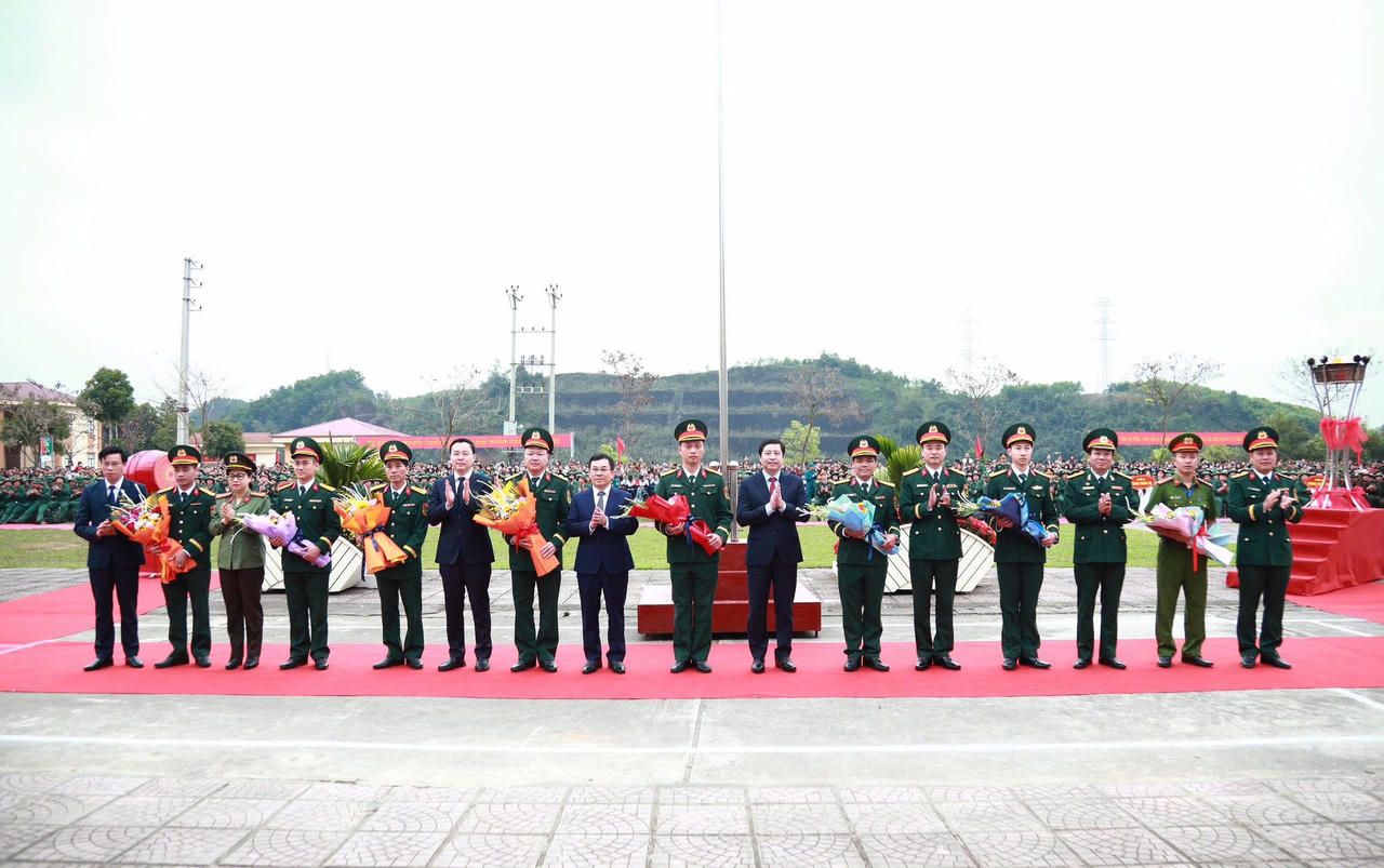 Lào Cai: 2.693 thanh niên lên đường nhập ngũ năm 2026
