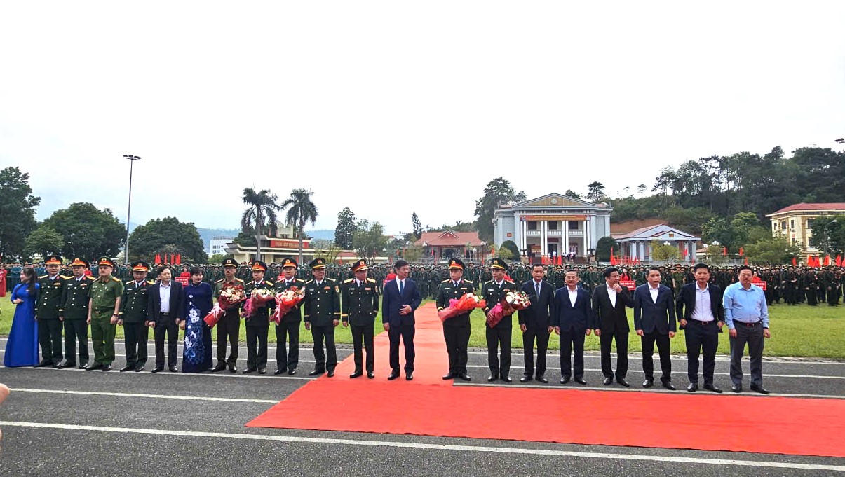 Lào Cai: 2.693 thanh niên lên đường nhập ngũ năm 2026