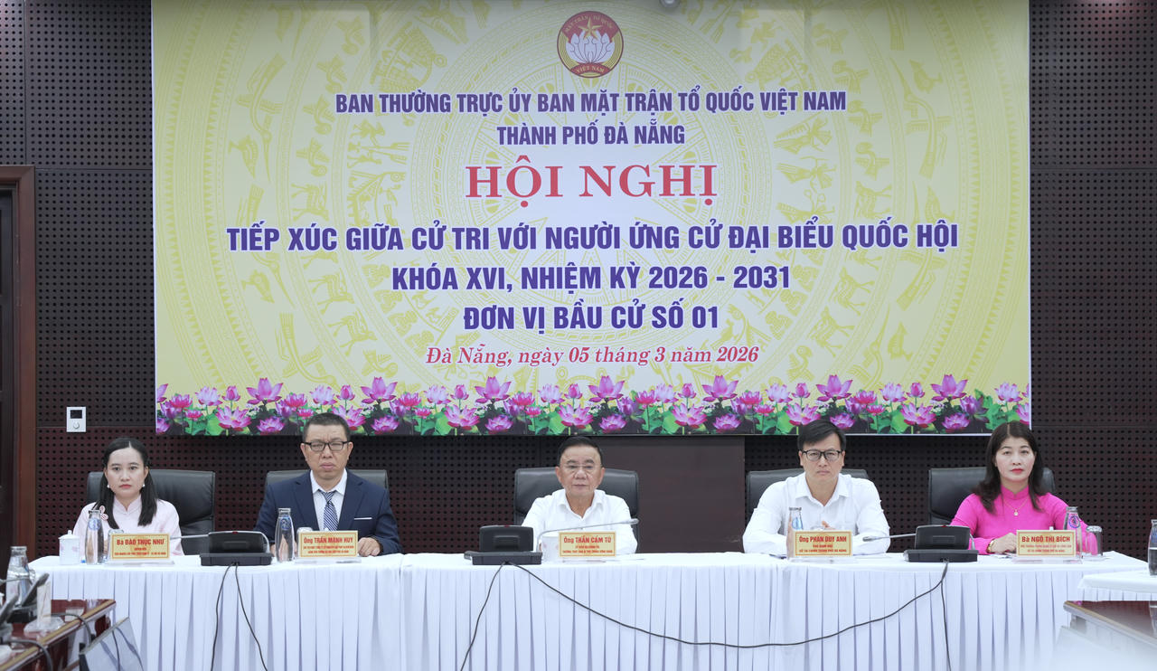Ứng cử viên đại biểu Quốc hội khoá XVI, nhiệm kỳ 2026 - 2031 tiếp xúc cử tri đơn vị bầu cử số 1.