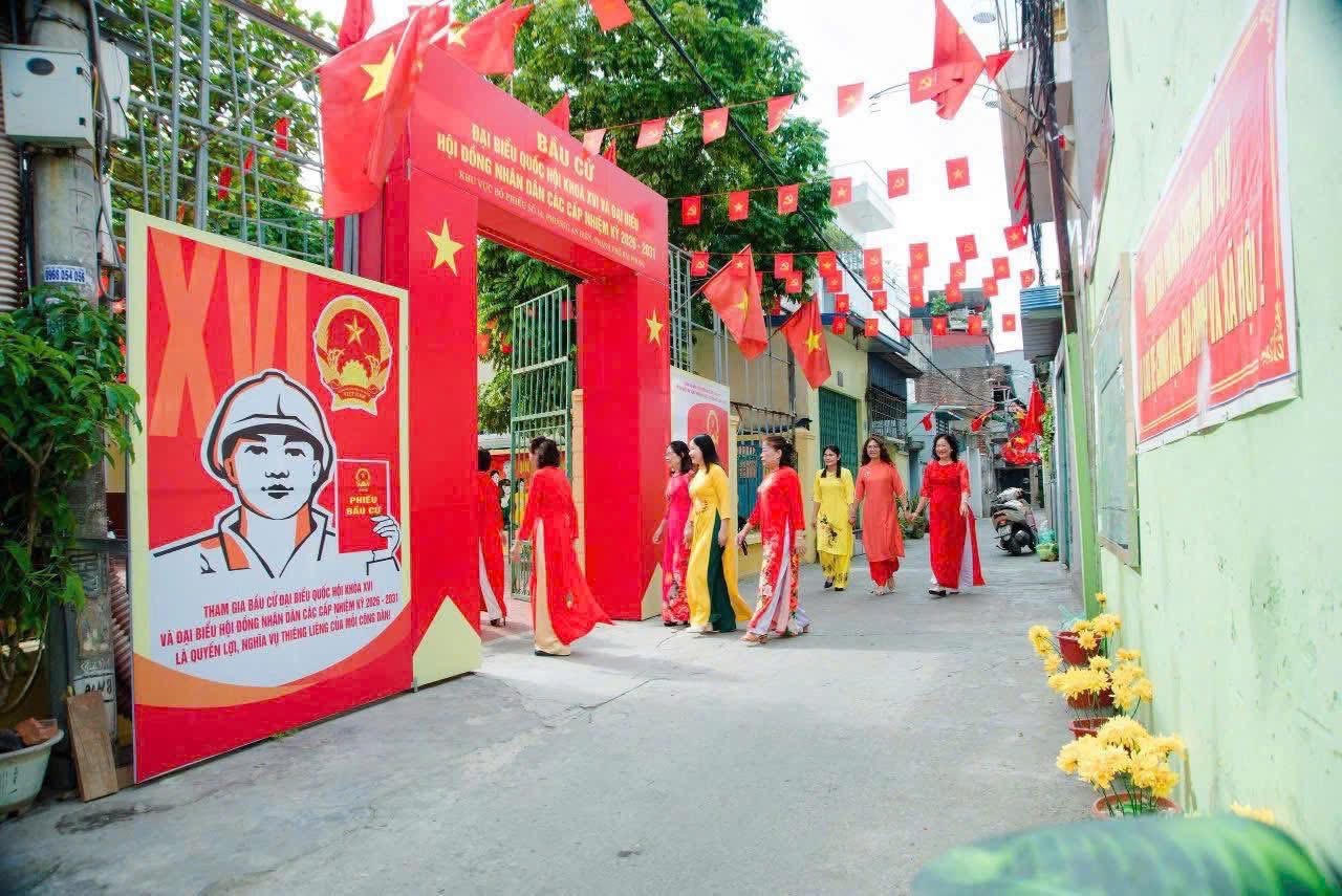 Công tác tuyên truyền bầu cử tại Hải Phòng lan tỏa rộng khắp
