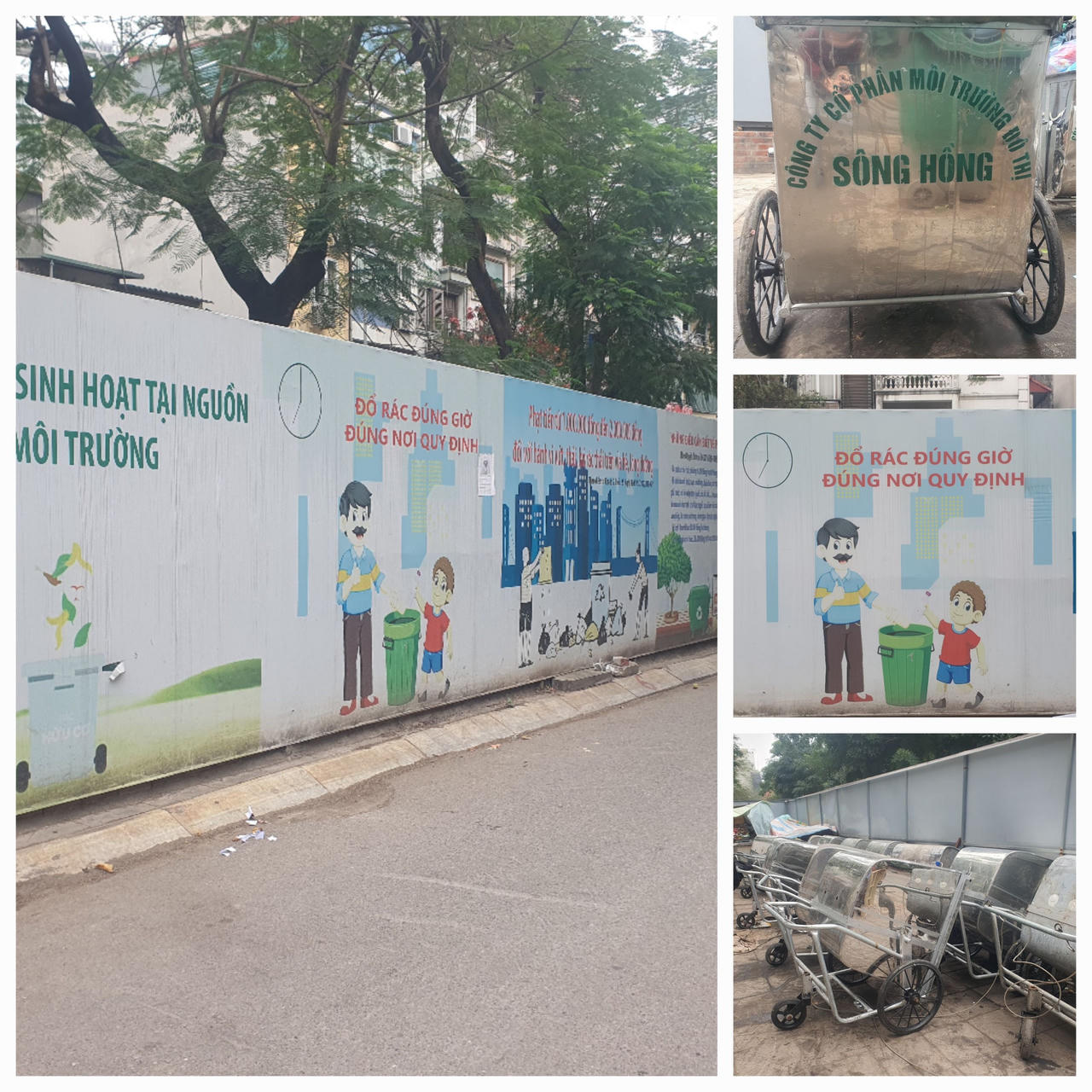 Sau khi trúng thầu xe thu gom rác được liên danh đầu tư mới làm bằng inox giúp công tác thu gom rác thải diễn ra thuận lợi sạch sẽ và tạo mỹ quan đô thị.