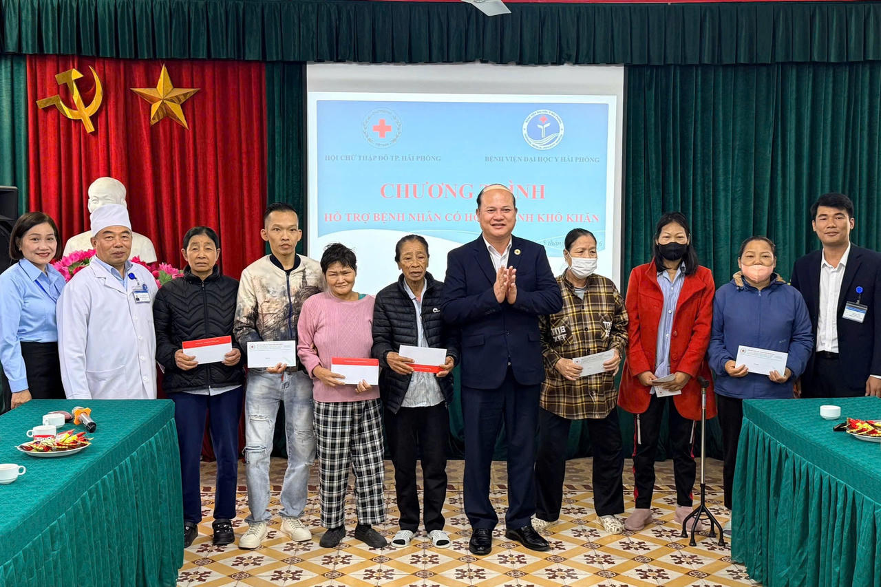 Lan tỏa tình nghĩa tới các bệnh nhân khó khăn tại Hải Phòng 