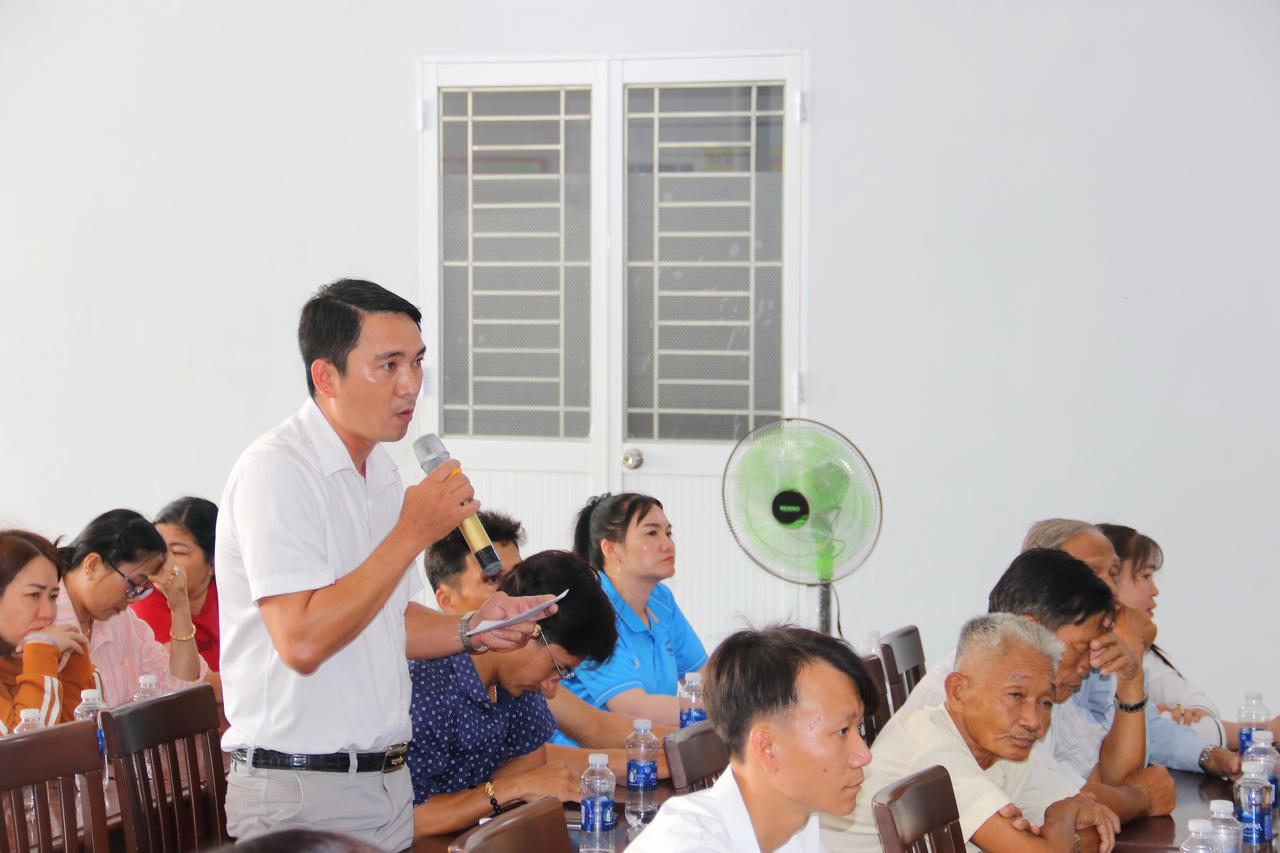 Ứng cử viên ĐBQH Phan Chí Hiếu cam kết đưa tiếng nói cử tri Cà Mau đến Nghị trường Quốc hội