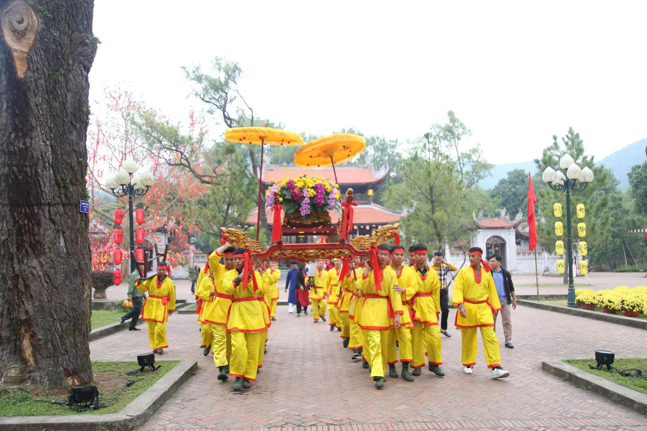 Độc đáo Lễ rước nước hội Xuân Côn Sơn – Kiếp Bạc năm 2026