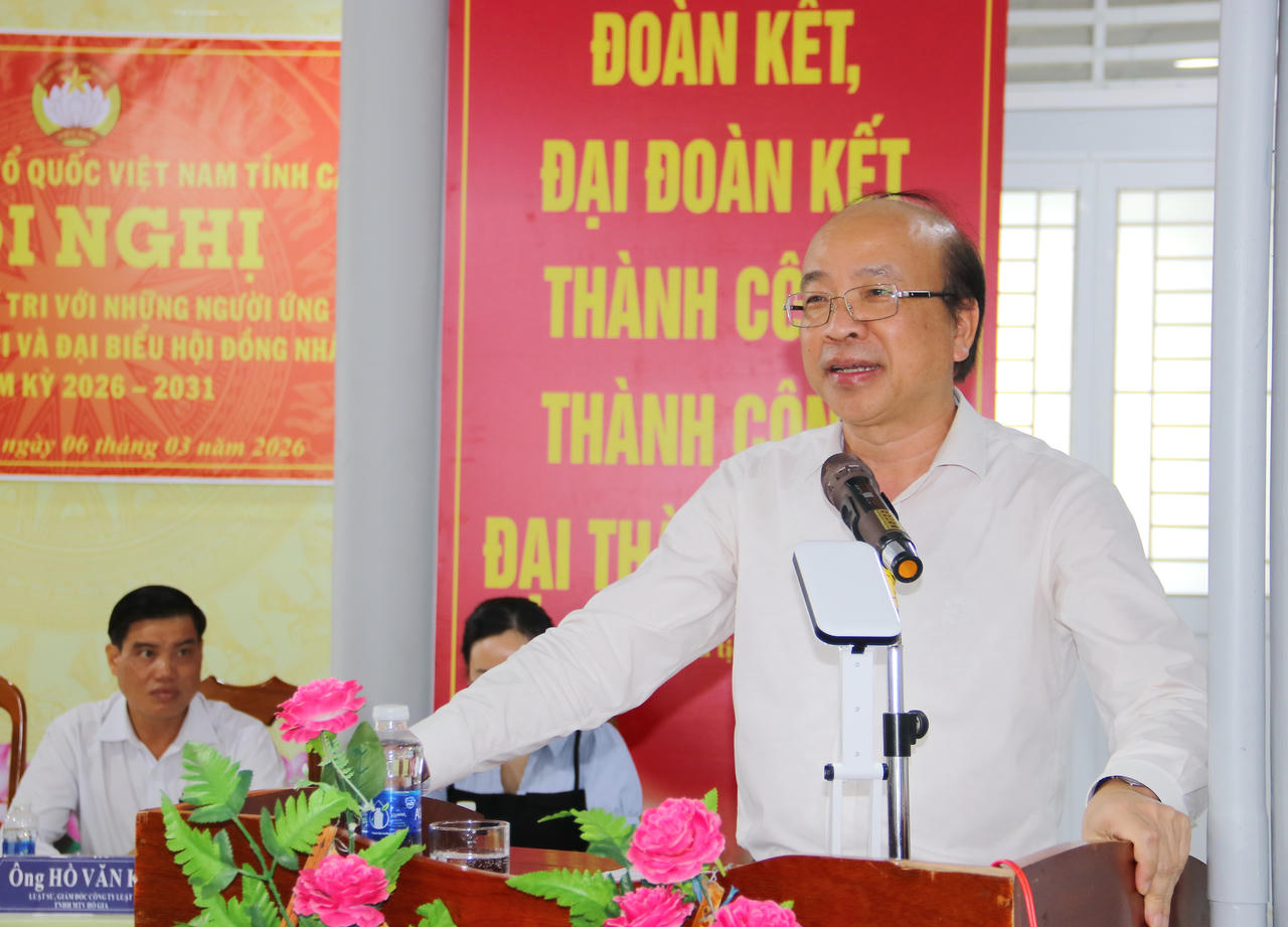 Thứ trưởng Bộ Tư pháp Phan Chí Hiếu khẳng định trong chương trình hành động, nếu được cử tri tín nhiệm bầu làm ĐBQH khóa XVI, sẽ tận tâm, tận lực thực hiện nhiệm vụ với tinh thần liêm chính, kỷ cương, gần dân, trọng dân; lắng nghe và hành động thiết thực, lấy hiệu quả giải quyết kiến nghị cử tri làm thước đo trách nhiệm.