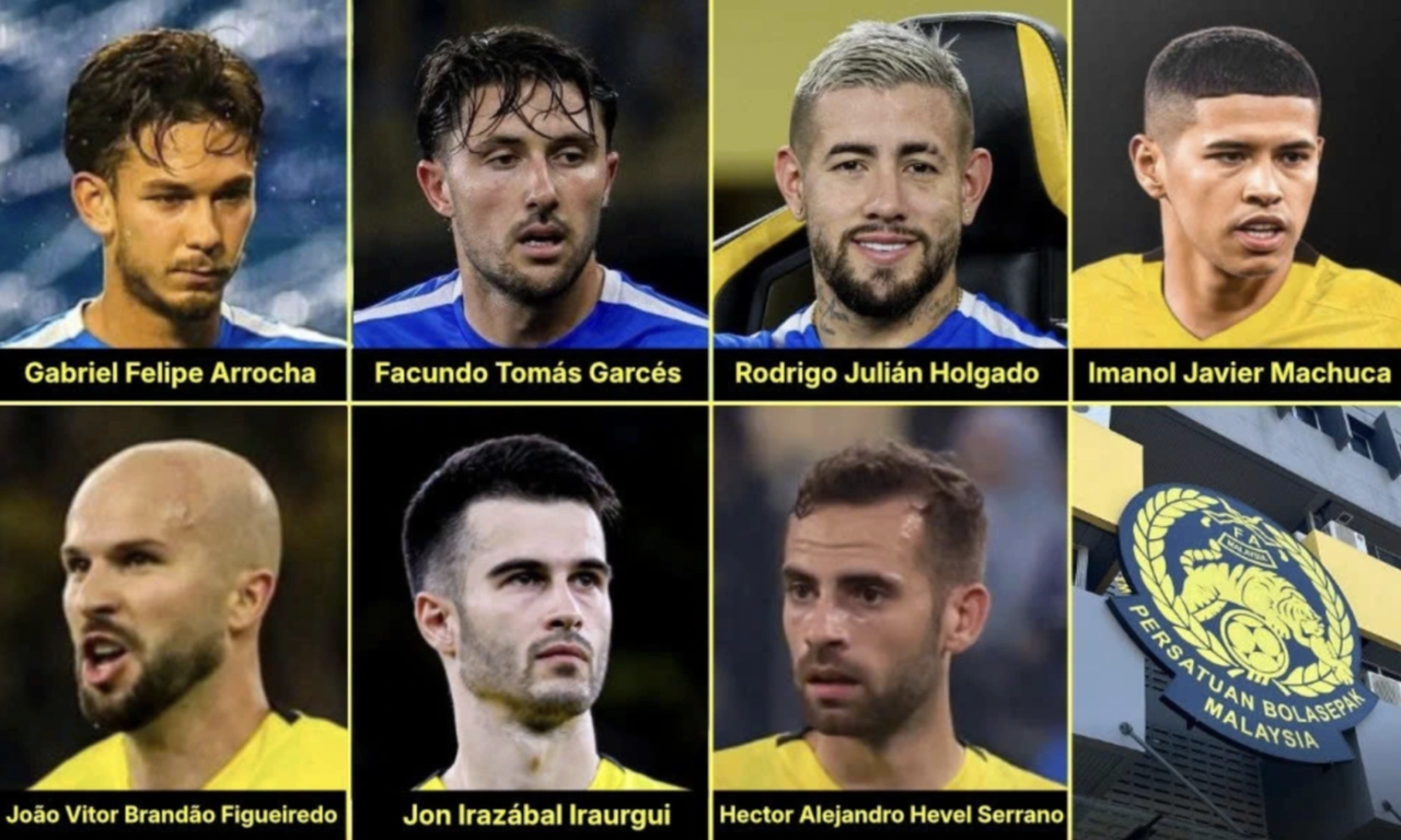 Bảy cầu thủ nhập tịch sử dụng tài liệu giả mạo trong quá trình xác định điều kiện thi đấu cho đội tuyển Malaysia.