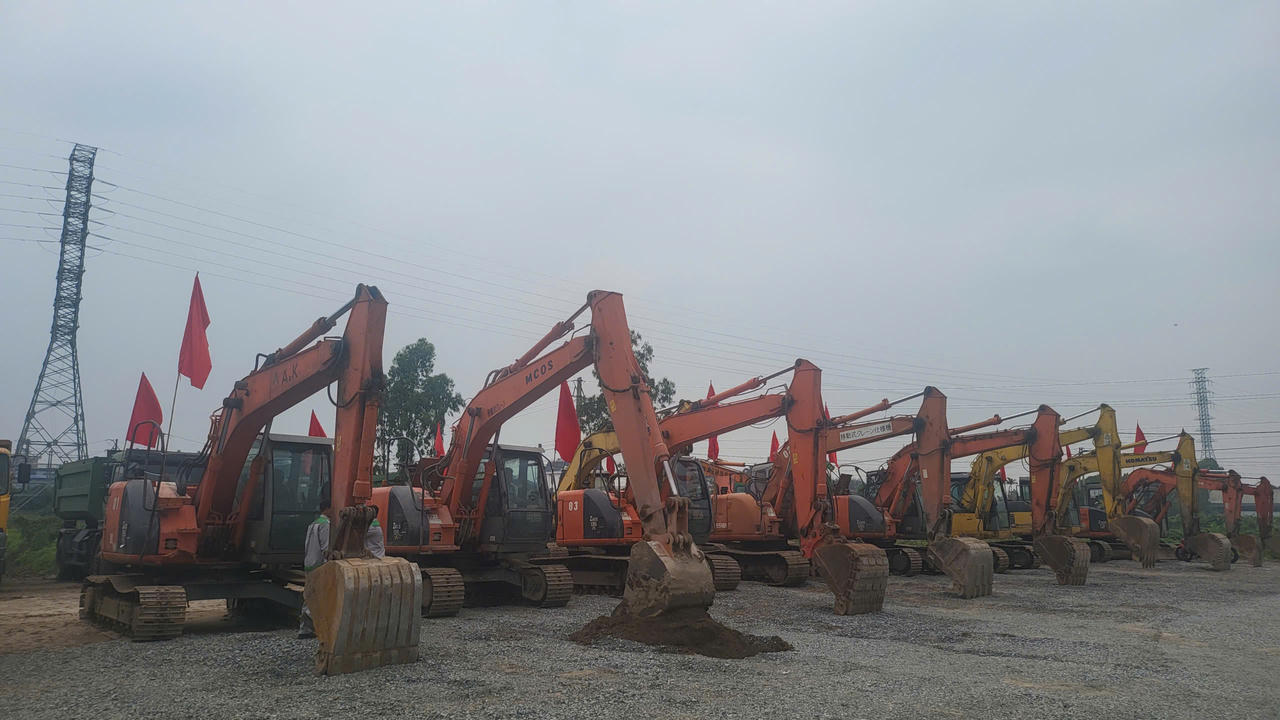 Quang cảnh Lễ động thổ Nhà máy điện rác Phù Cừ - Hưng Yên.