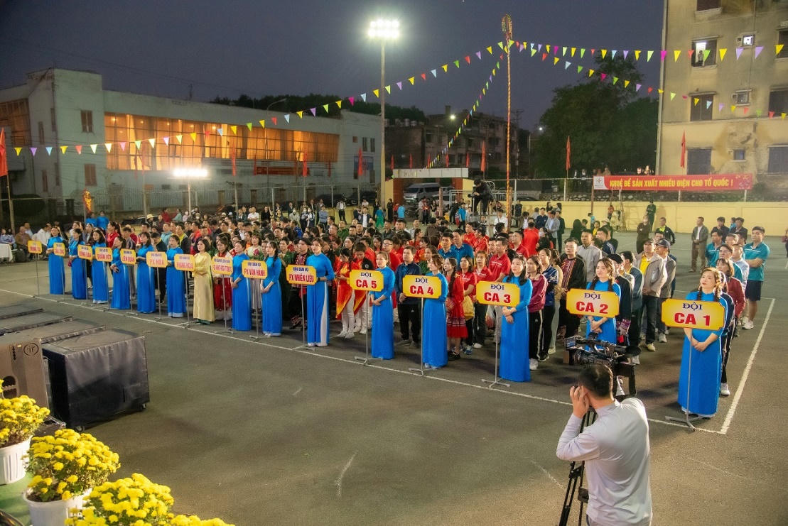 Ngày hội thu hút sự tham gia của 440 người lao động đến từ 5 ca vận hành và các đơn vị trong Công ty.