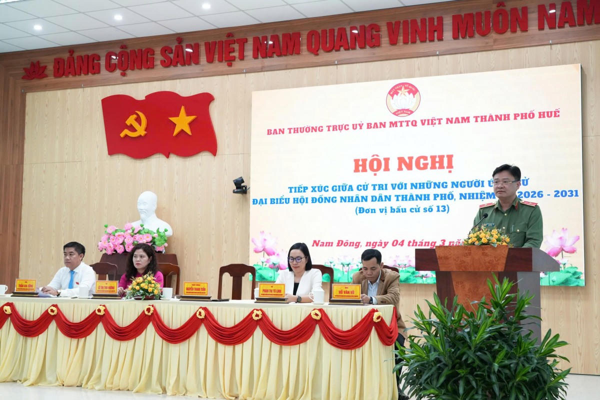 Thiếu tướng Nguyễn Thanh Tuấn cam kết sẽ nỗ lực hoàn thành tốt trách nhiệm người đại biểu, luôn gần dân, trọng dân, sát dân, lắng nghe ý kiến của nhân dân để phục vụ nhân dân tốt nhất.