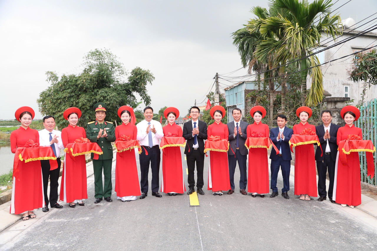 Phường An Phong (Hải Phòng): Khánh thành công trình giao thông chào mừng ngày bầu cử