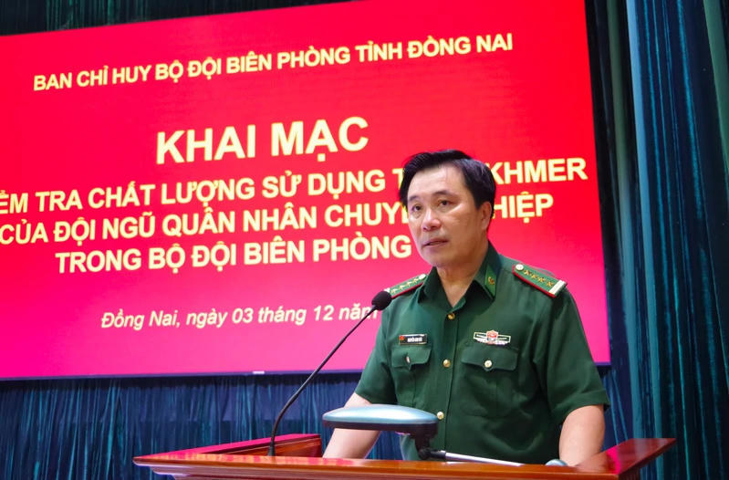 Đại tá Nguyễn Anh Đức ứng cử HĐND tỉnh Đồng Nai: Tâm huyết xây dựng biên giới ổn định, phát triển