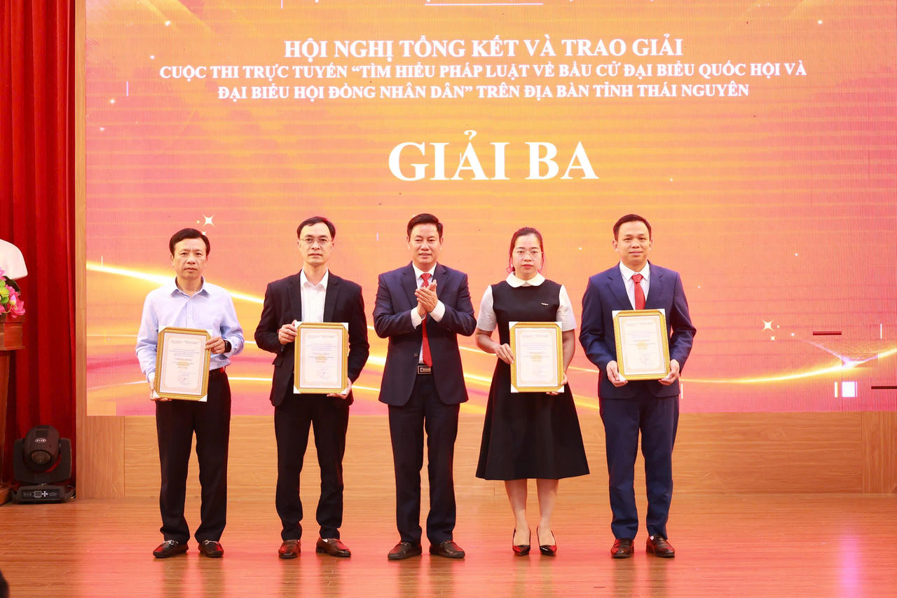 Thái Nguyên lan tỏa sâu rộng quy định pháp luật về bầu cử qua cuộc thi trực tuyến