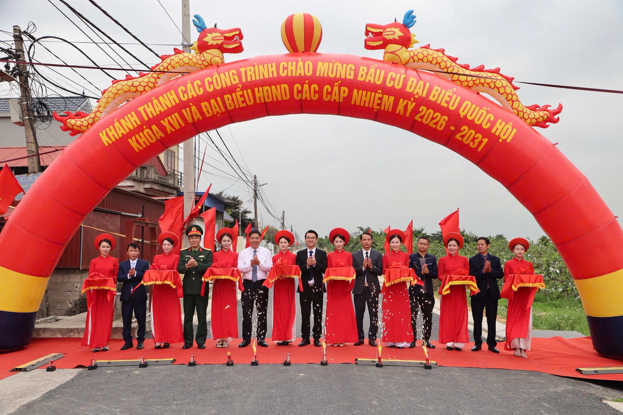 Phường An Phong (Hải Phòng): Khánh thành công trình giao thông chào mừng ngày bầu cử