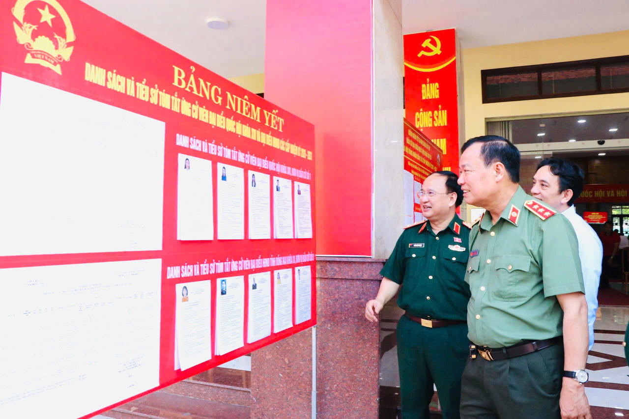 Siết chặt công tác bảo đảm an ninh, trật tự phục vụ bầu cử tại Đồng Nai