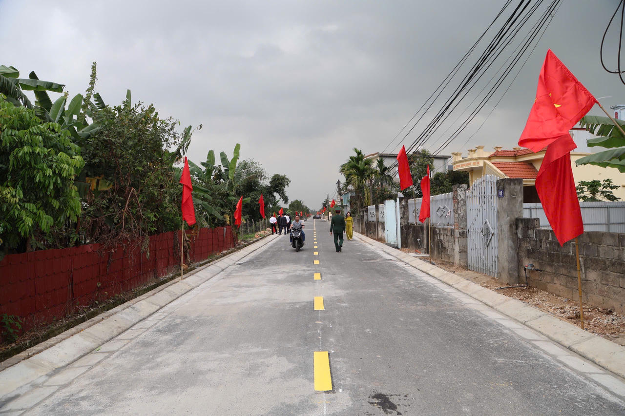 Phường An Phong (Hải Phòng): Khánh thành công trình giao thông chào mừng ngày bầu cử