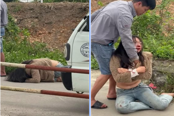 Công an Hải Phòng thông tin vụ việc người đàn ông kéo lê cô gái trên đường 