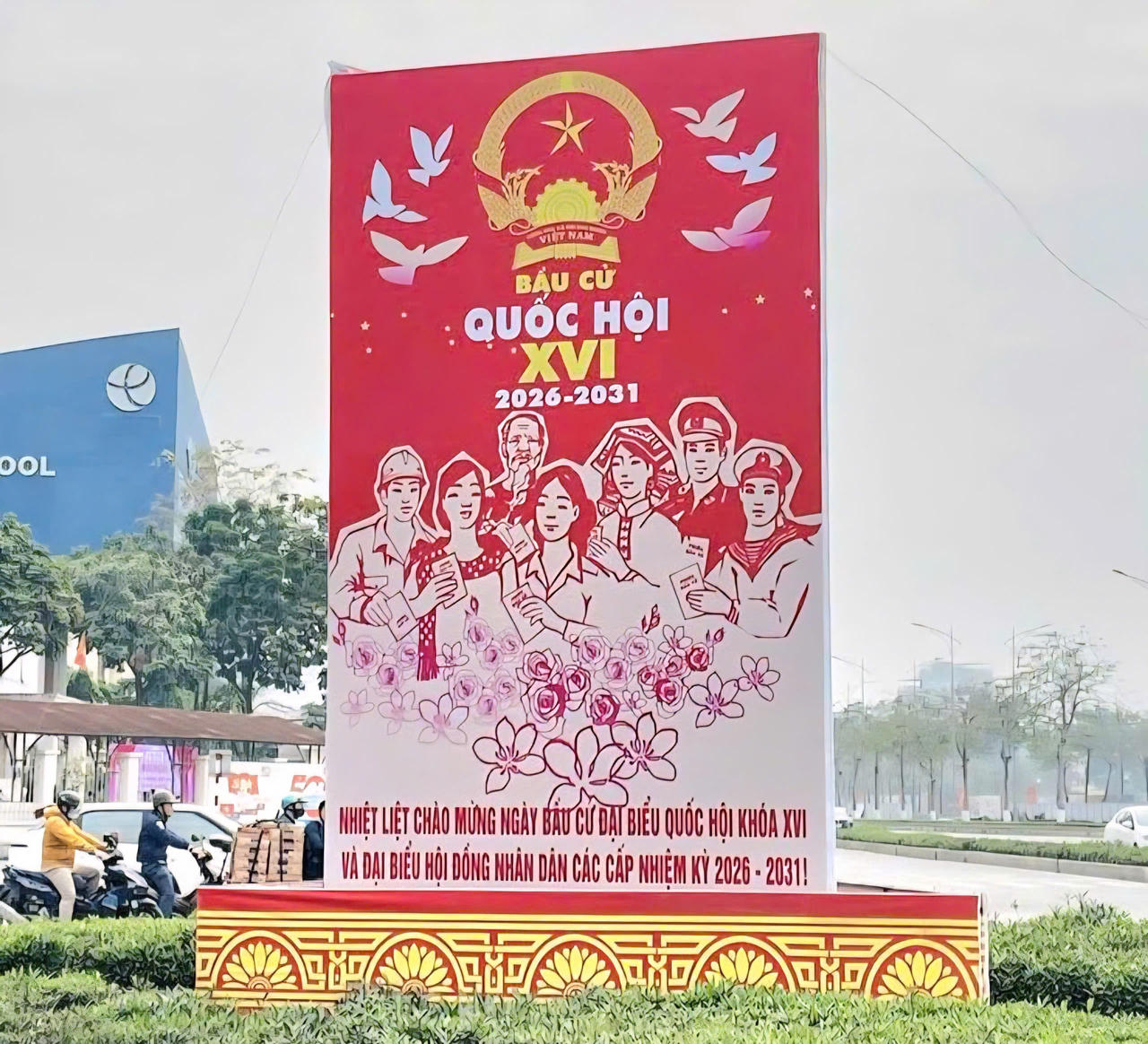 Phường Xuân Đỉnh (Hà Nội) rực rỡ cờ hoa hướng tới ngày bầu cử đại biểu Quốc hội và HĐND các cấp