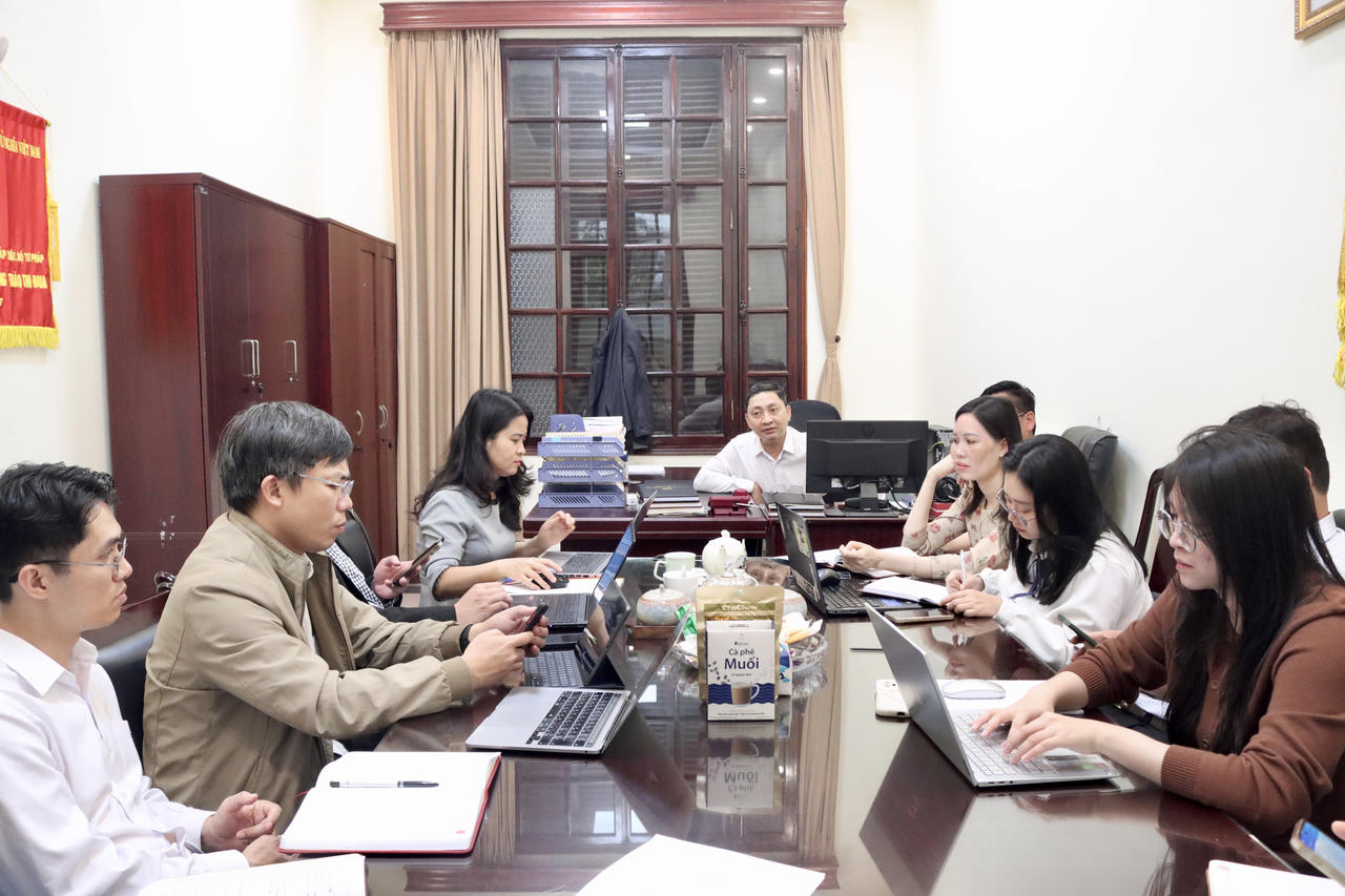 Triển khai hệ thống văn bản điện tử của Đảng ủy Bộ Tư pháp