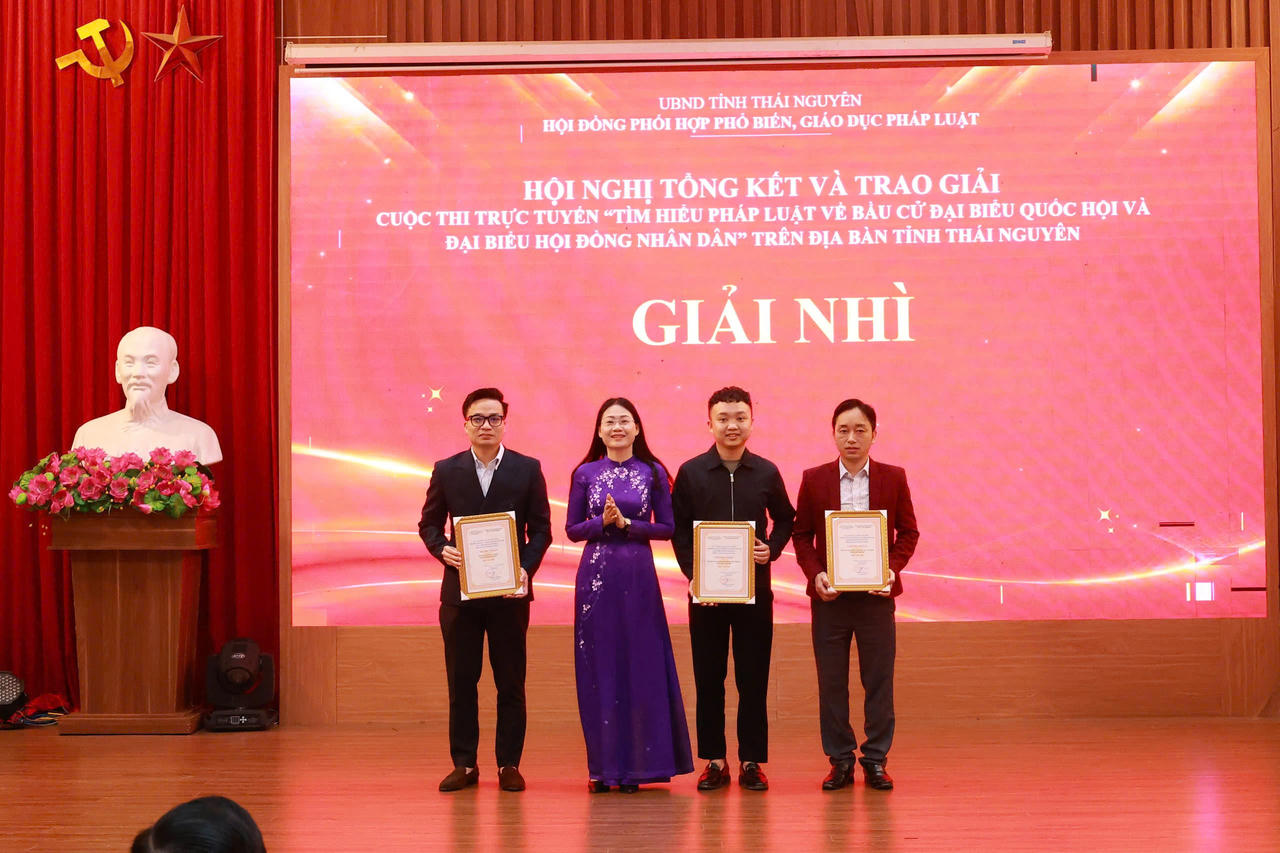 Thái Nguyên lan tỏa sâu rộng quy định pháp luật về bầu cử qua cuộc thi trực tuyến