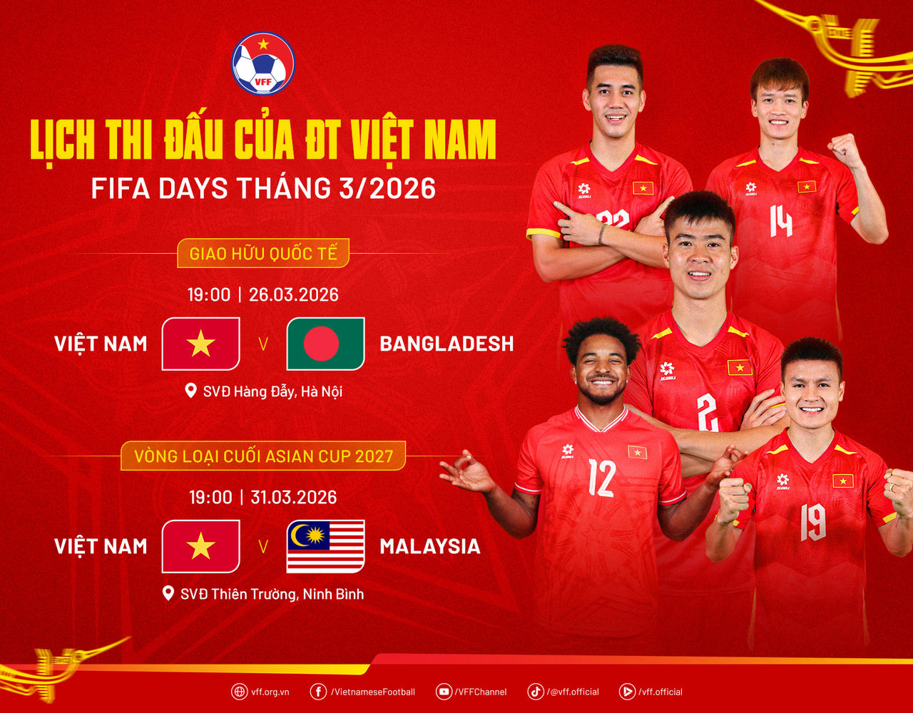  Bangladesh mang đội hình mạnh sang Việt Nam giao hữu
