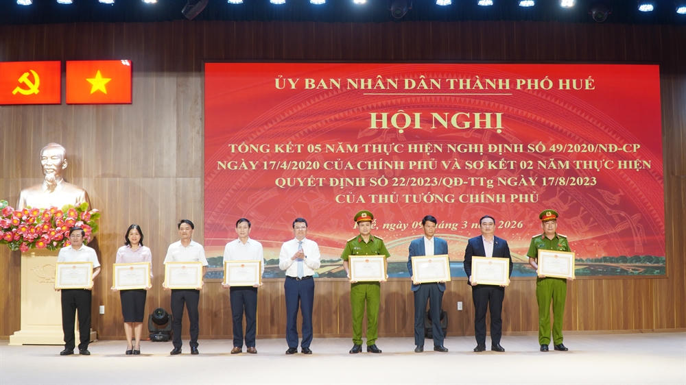 Thành phố Huế tổng kết 5 năm thực hiện công tác tái hòa nhập cộng đồng cho người chấp hành xong án phạt tù