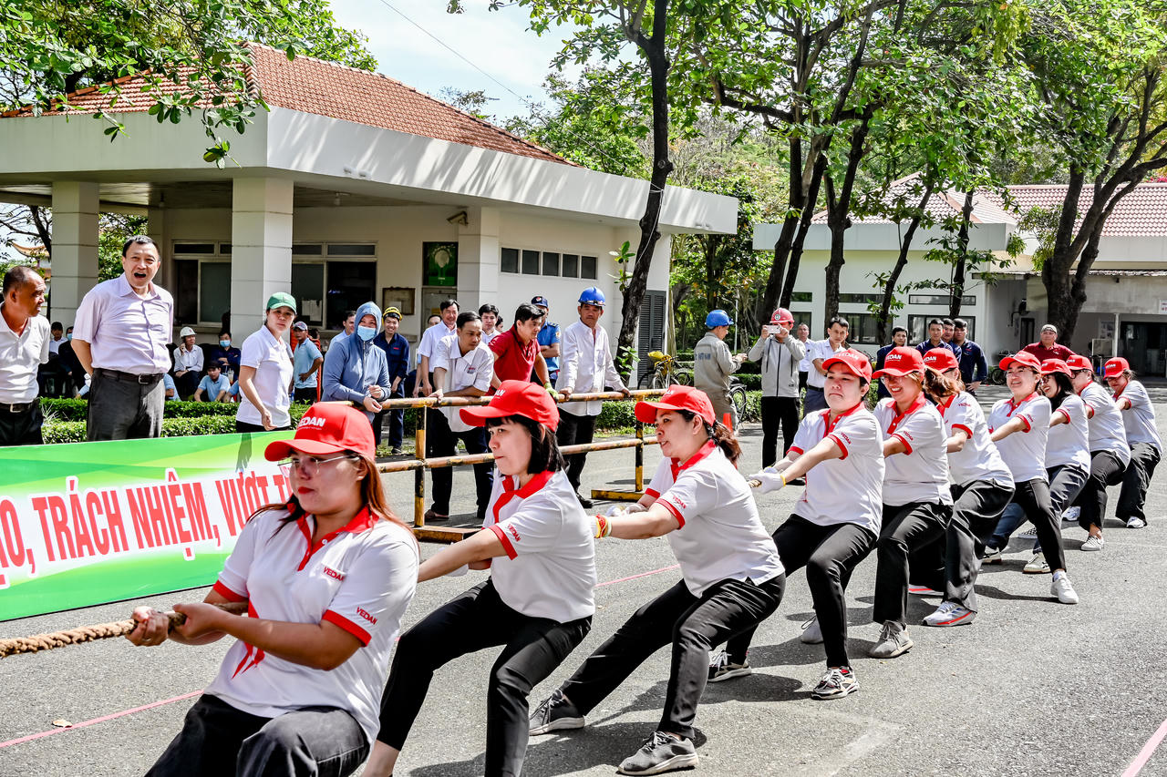 Sôi nổi các hoạt động gắn kết, chào mừng 8/3 tại Vedan Việt Nam