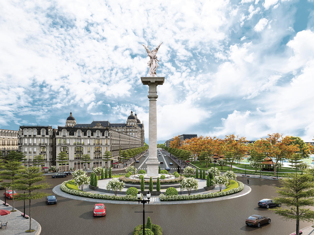 Noble Palace Tây Thang Long World Hotels Residences gây chú ý với các nhà phố diện tích lớn và khả năng khai thác đa công năng.