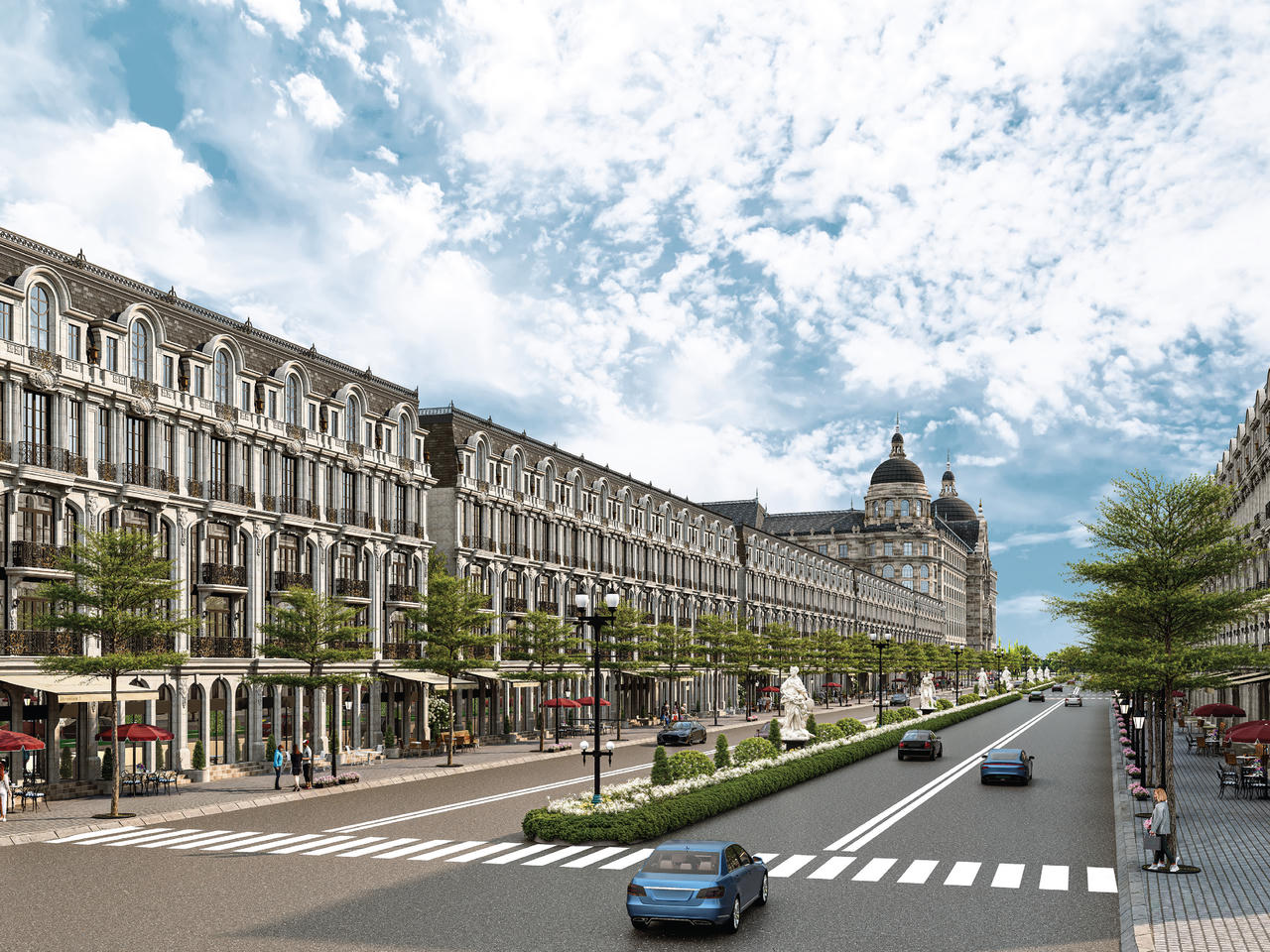 Nhờ khả năng khai thác đa công năng, nhà phố tại Noble Palace Tay Thang Long WorldHotels Residences vừa tạo dòng tiền ổn định từ hoạt động thương mại, vừa duy trì tiềm năng gia tăng giá trị theo đà phát triển hạ tầng khu vực Tây Thăng Long.