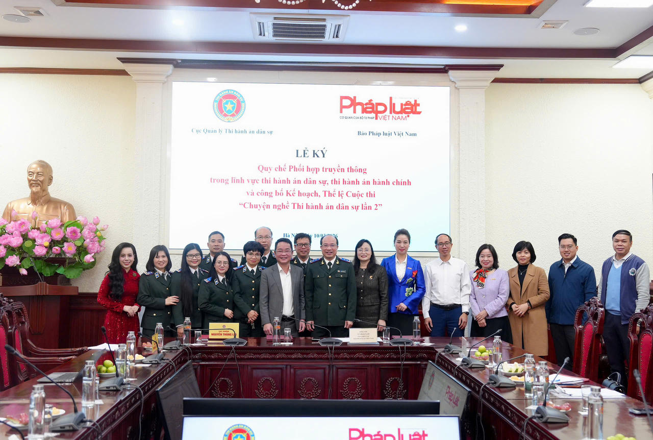 Công bố Thể lệ Cuộc thi “Chuyện nghề Thi hành án dân sự” lần thứ 2