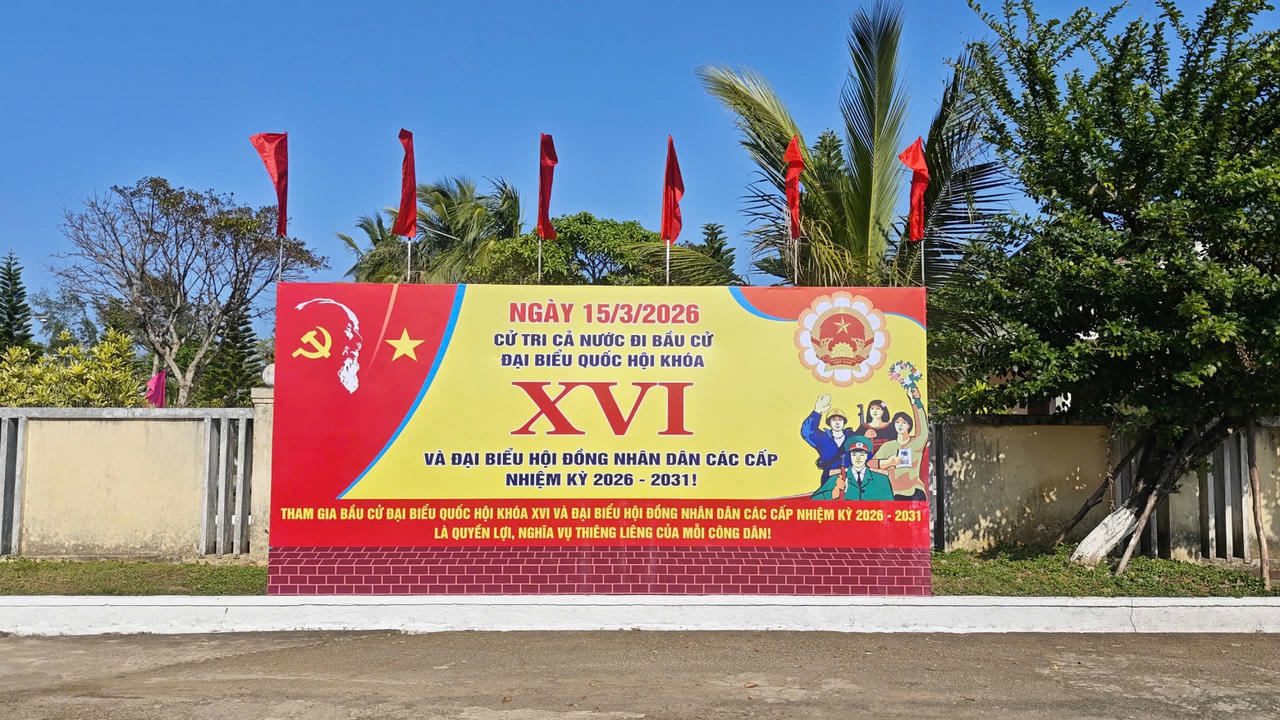 112 cán bộ, chiến sĩ Vùng Cảnh sát biển 2 bầu cử sớm tại Đặc khu Trường Sa