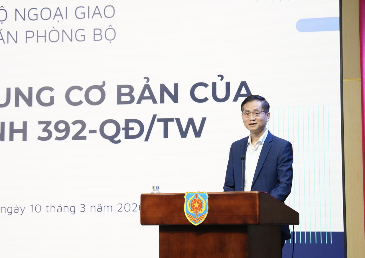 Hội nghị quán triệt, phổ biến nội dung về quản lý thống nhất các hoạt động đối ngoại