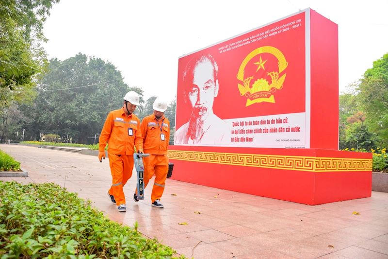 Rà soát tuyến cáp ngầm trên địa bàn.
