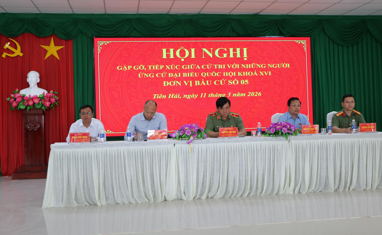 Người ứng cử đại biểu Quốc hội khóa XVI, nhiệm kỳ 2026 - 2031 gặp gỡ, tiếp xúc cử tri xã Tiên Hải, tỉnh An Giang