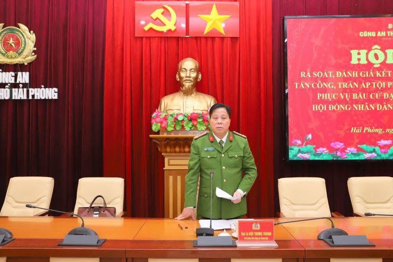 Công an Hải Phòng quyết liệt triển khai các phương án, bảo đảm tuyệt đối an ninh, an toàn cho ngày hội bầu cử toàn dân